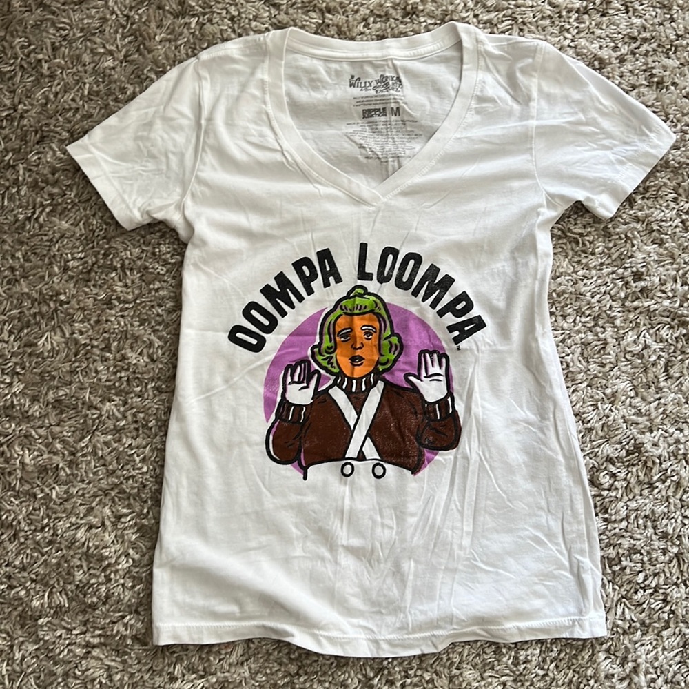 Willy Wonka and the chocolate factory Oompa Loompa T-shirt